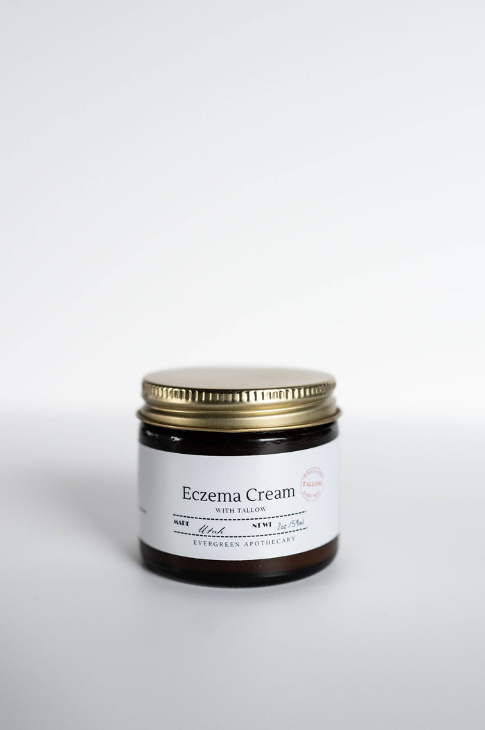 Eczema Cream, With Tallow and Herbs| 2oz.