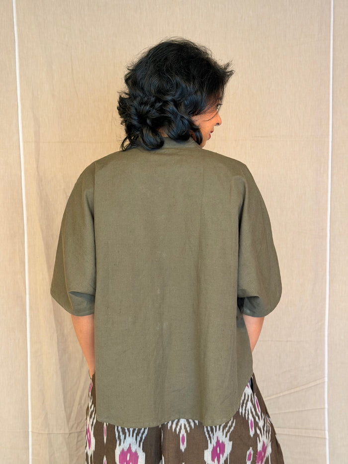 Elements Terra Applique Shirt - Olive