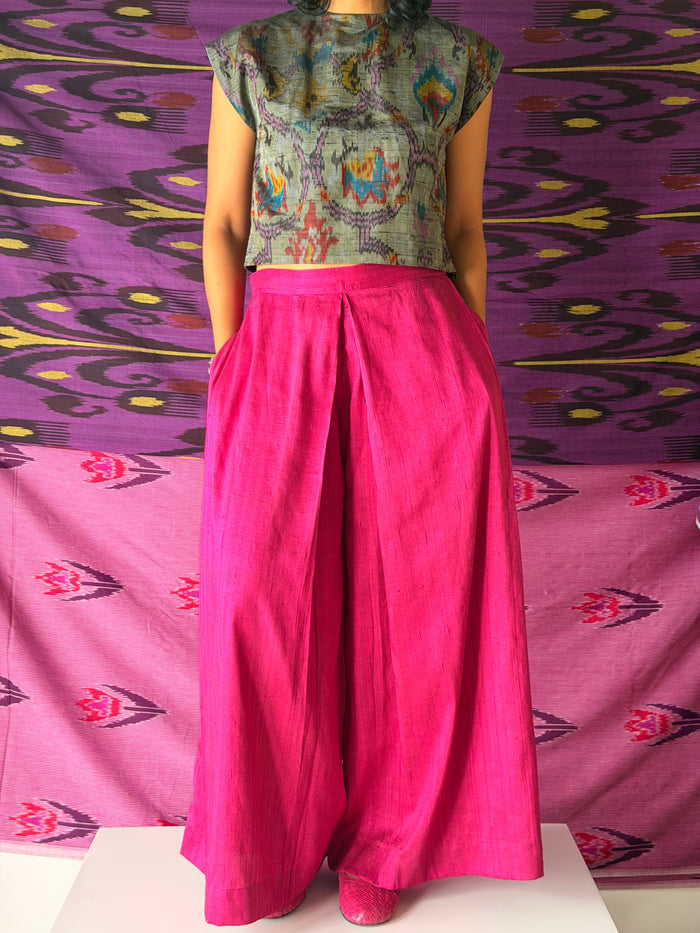 Elements Twilight Wide Leg Pants - Fuchsia