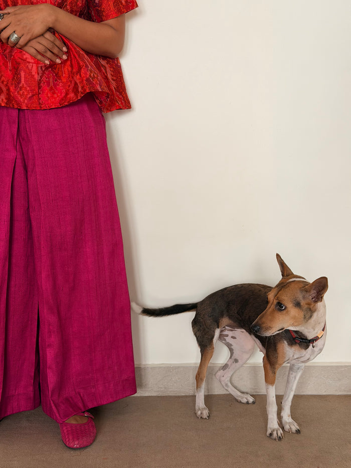 Elements Twilight Wide Leg Pants - Fuchsia