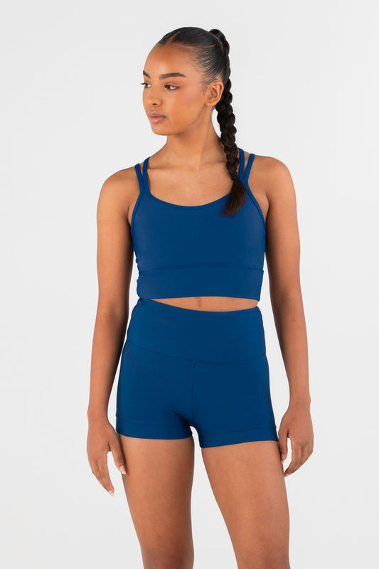 Empowered Long-Line Crop Top