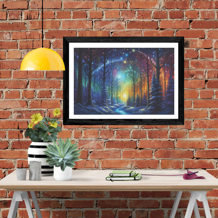Enchanted Forest Mystical Night
