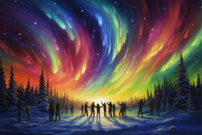 Enjoying A Winter Night