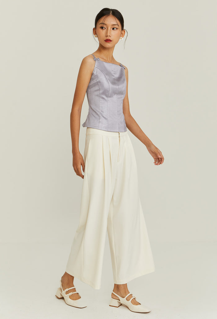 Eternal Bow Sleeveless Top