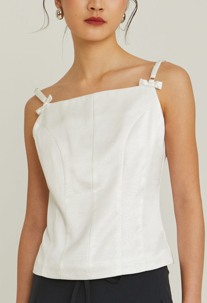 Eternal Bow Sleeveless Top