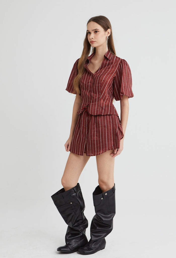 Evelisse Striped Shorts