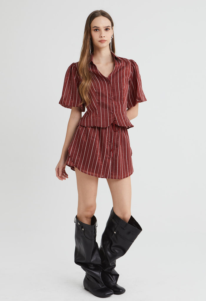 Evelisse Striped Shorts
