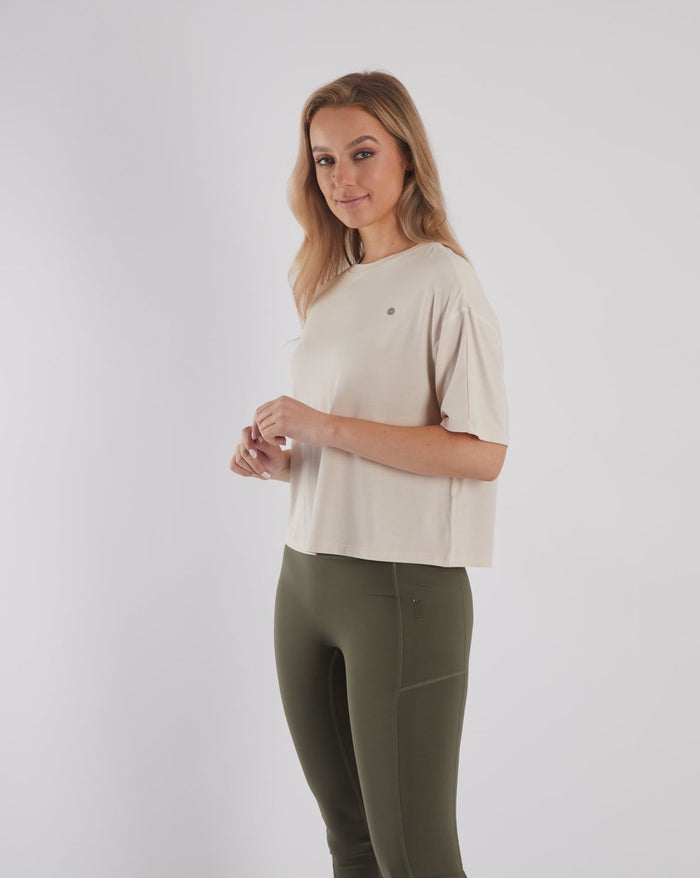 Evie Tee Birch White