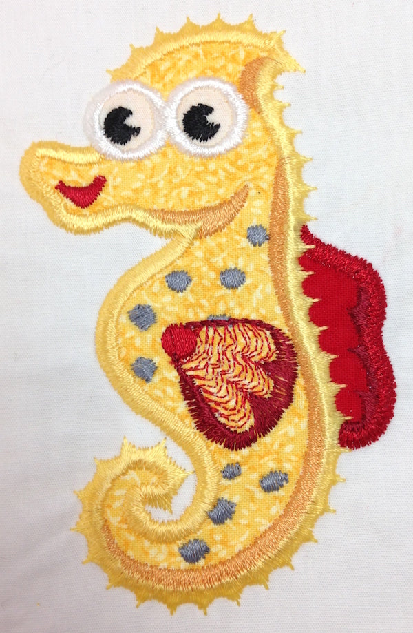 Ez Sea Friends Applique 11096 Machine Embroidery Designs