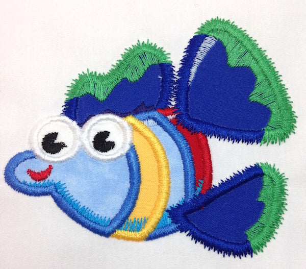 Ez Sea Friends Applique 11096 Machine Embroidery Designs