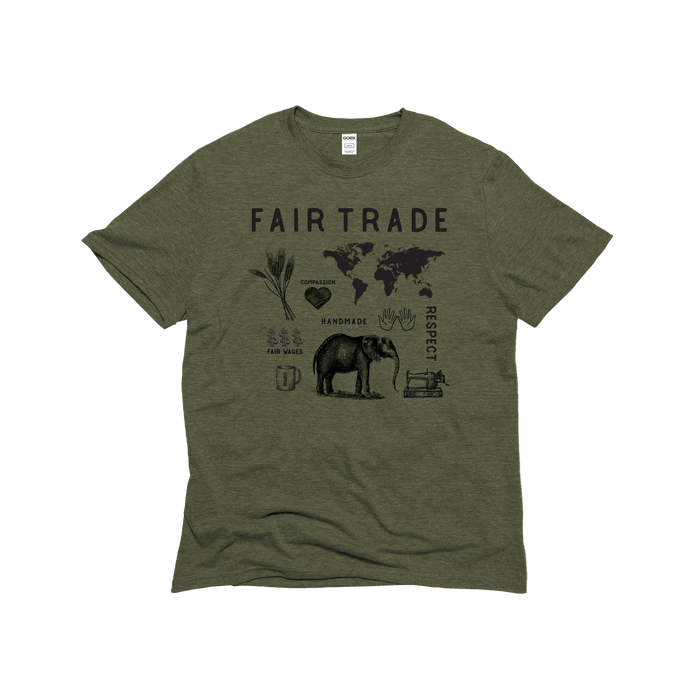 Fair Trade Icons Unisex Eco-Triblend Tee