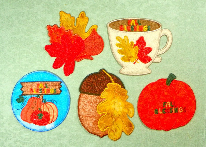 Fall Mug Rugs   ATWS-10051