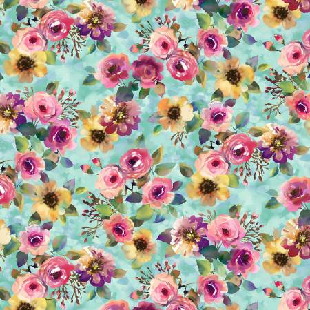 FANCY FLORAL (4 YARDS)