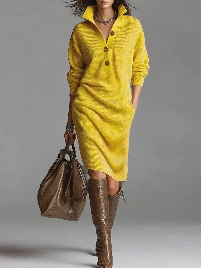 Fatima™ | Chic Sweater Dress