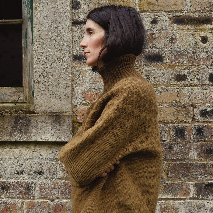 Fauna Women's Rollneck - Lambswool - Asparagus