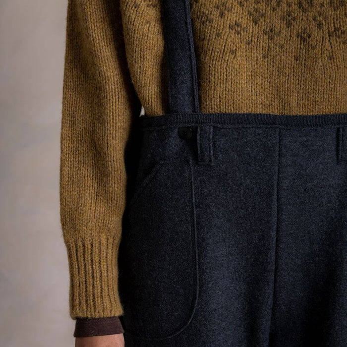 Fauna Women's Rollneck - Lambswool - Asparagus
