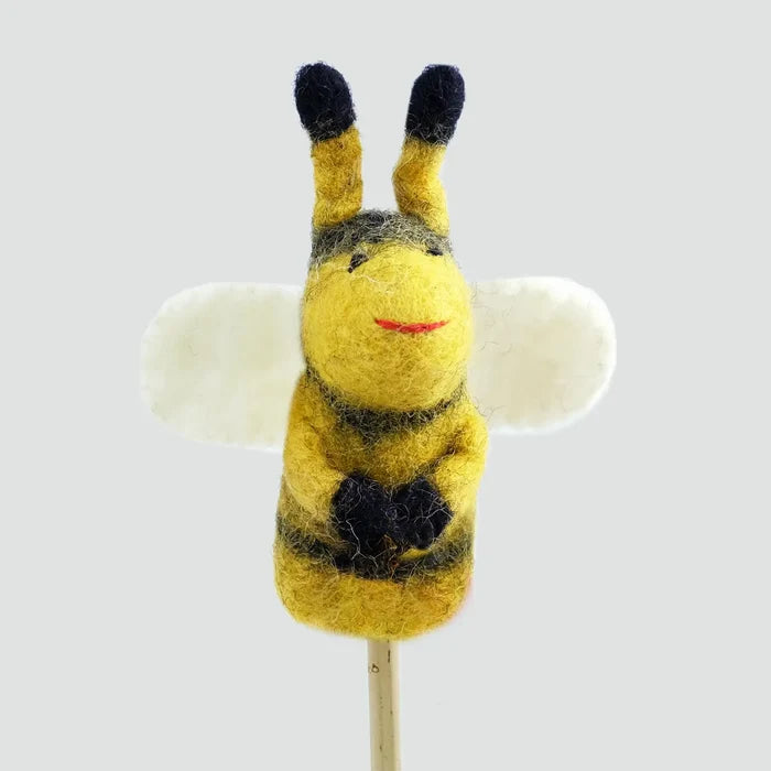Felt Finger Puppets: Bee