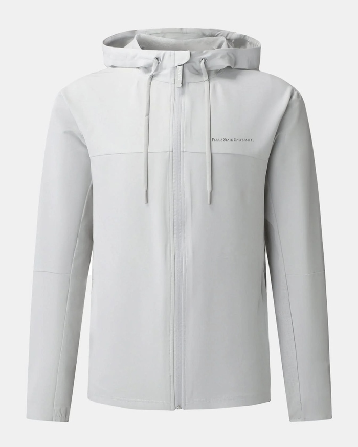 Ferris State Expedition Performance Fabric Jacket Light Grey