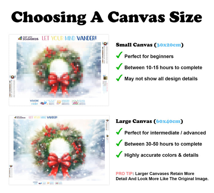 Festive Holiday Wreath