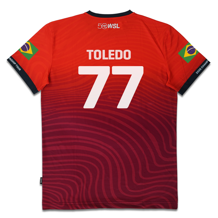 Filipe Toledo Official Fan Jersey - 2026 Championship Tour - Kids