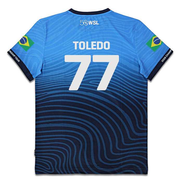 Filipe Toledo Official Fan Jersey - 2026 Championship Tour - Kids