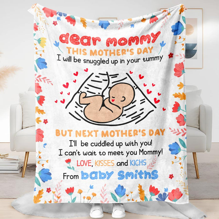 First Time Mothers Day Gift | Dear Mommy Blanket