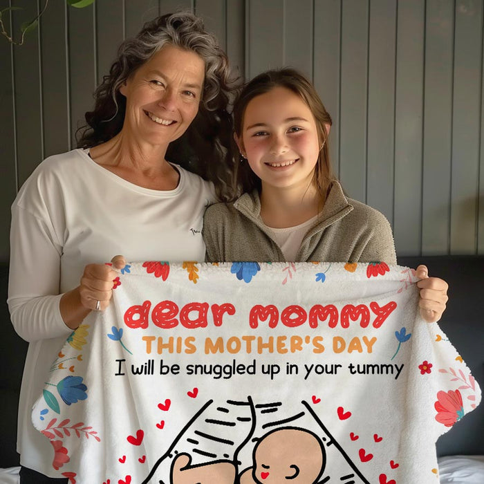 First Time Mothers Day Gift | Dear Mommy Blanket