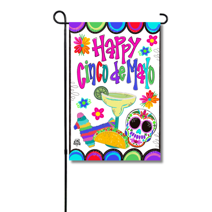 Flag Cinco De Mayo Garden Glam