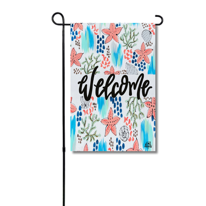 Flag Coastal Garden Glam