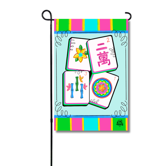 Flag Mahjong Garden Glam
