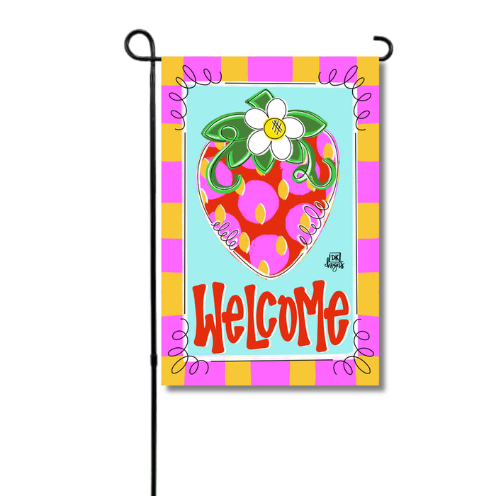 Flag Strawberry Garden Glam