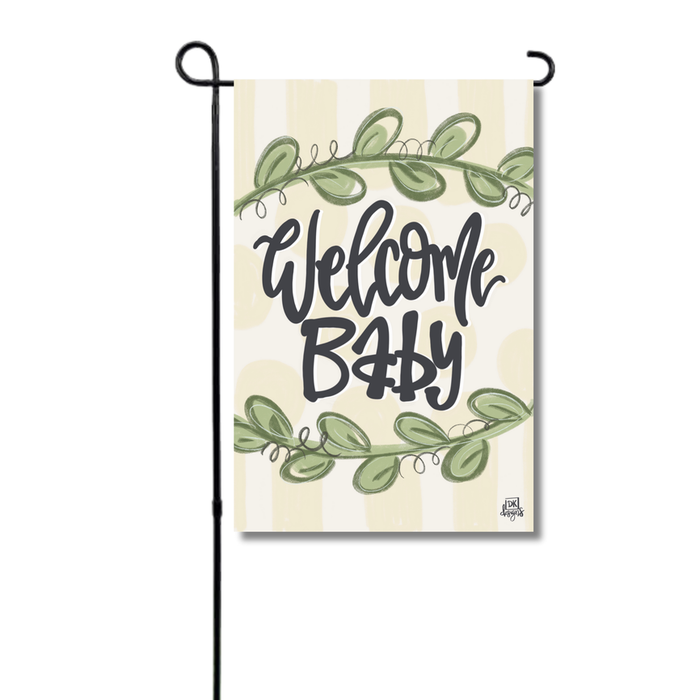 Flag Welcome Baby Glam