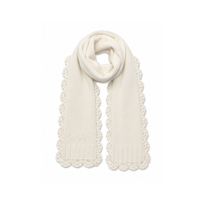 Fleur Scarf In Ecru