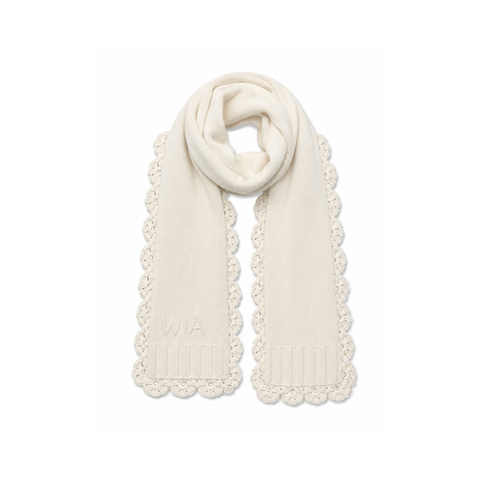 Fleur Scarf In Ecru