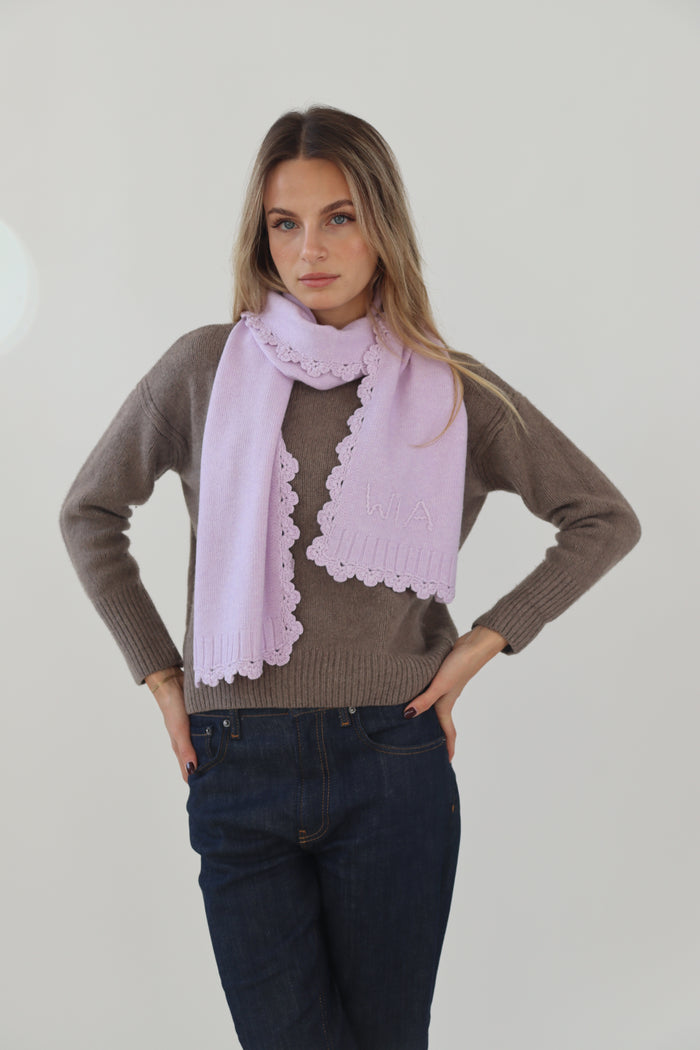 Fleur Scarf In Lilac