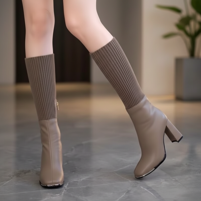 Flexara™ – Comfortable Stretch Knit Boots