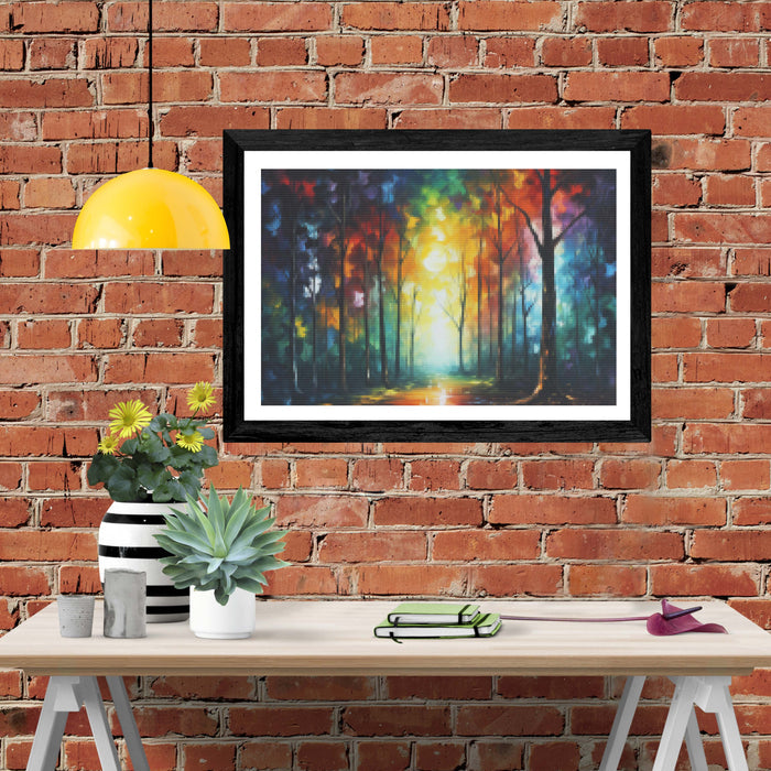 Flicker Through The Trees