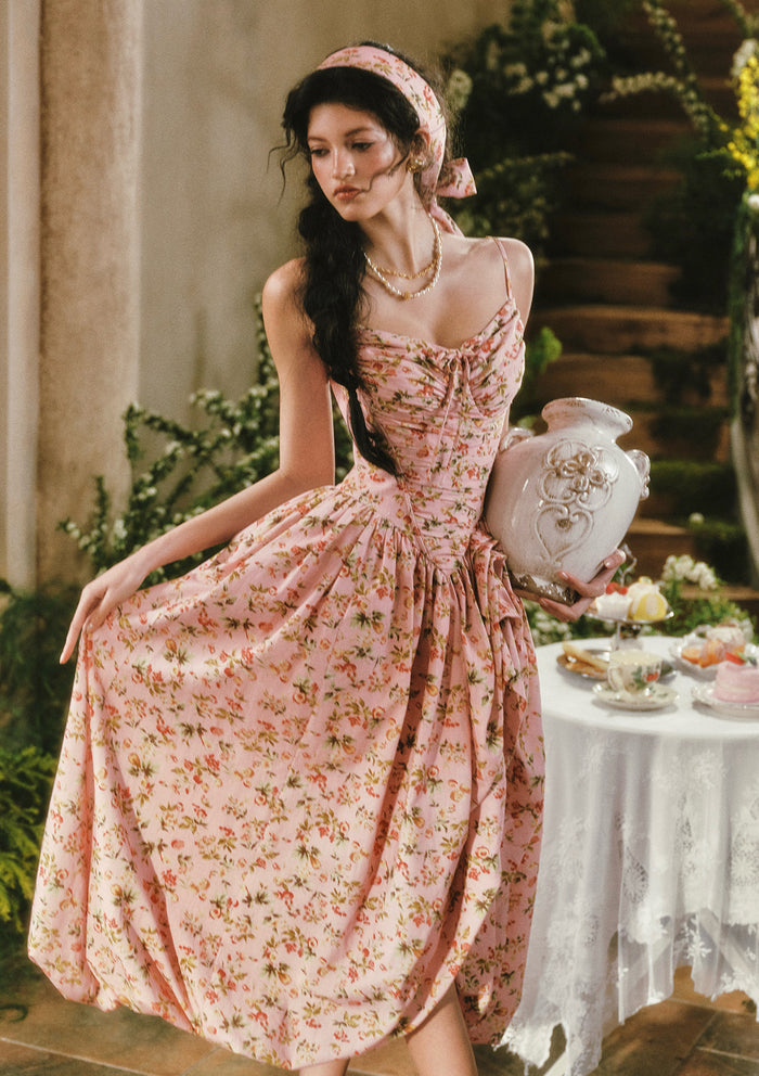 Floral Garden Sweet Tea Corset Dress