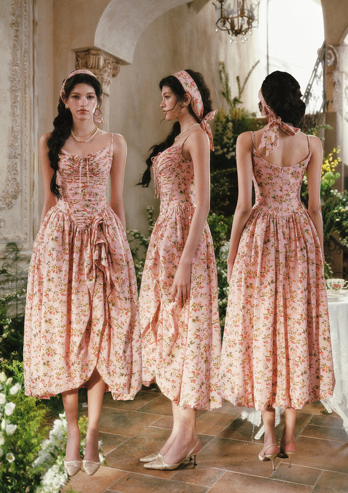 Floral Garden Sweet Tea Corset Dress
