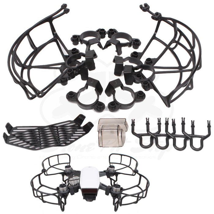 FlyPro DJI Spark Protection Kit - Propeller Guard, Landing Gear, Finger Guard – Image 1 | DroneNerds