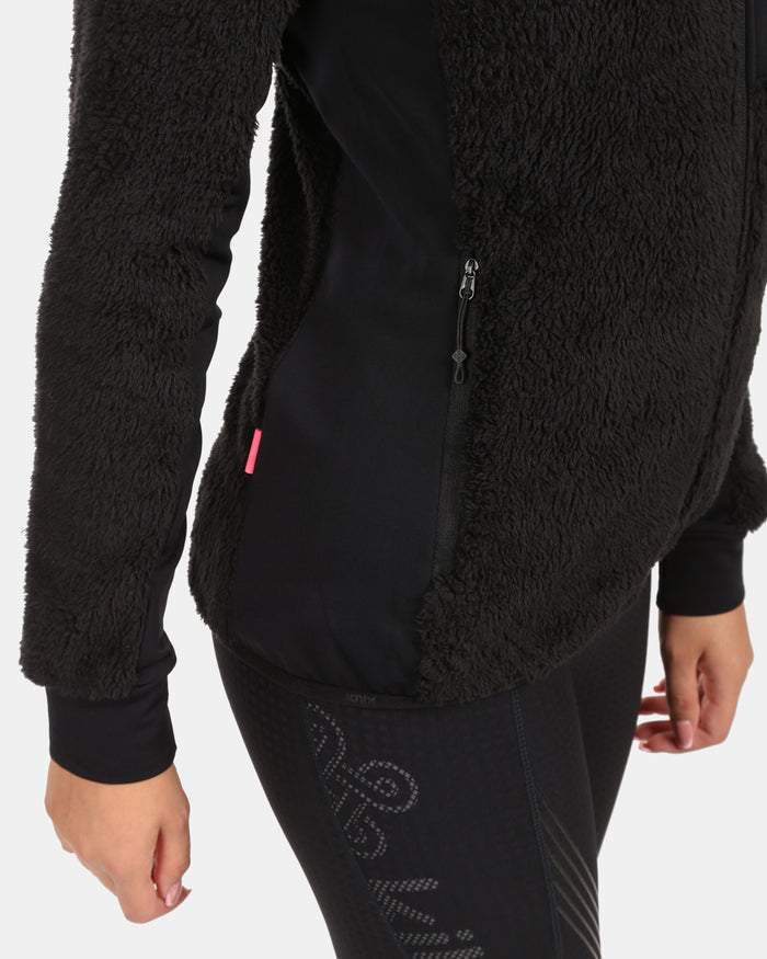 Damen-Kapuzenpullover aus haarigem Fleece Kilpi NORKA-W