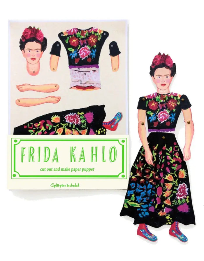 Frida Cut and Make Puppet by Wini Tapp