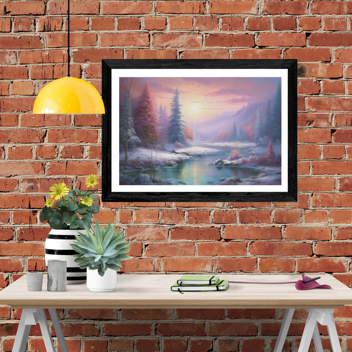 Frosty Morning Landscape