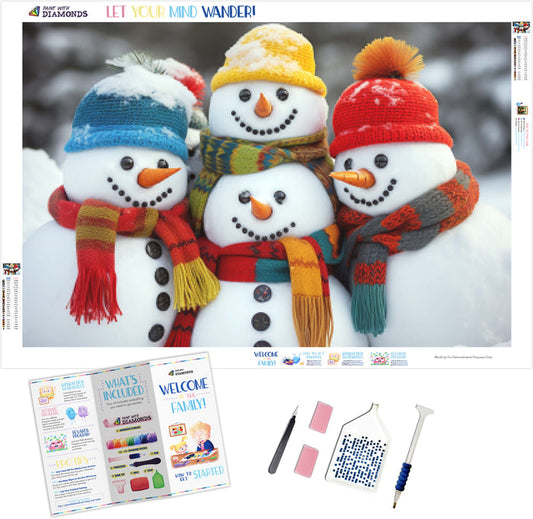 Fun Snowman Gathering