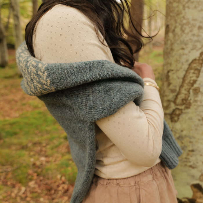 Garden Women's Sweater - Lambswool - Dusk