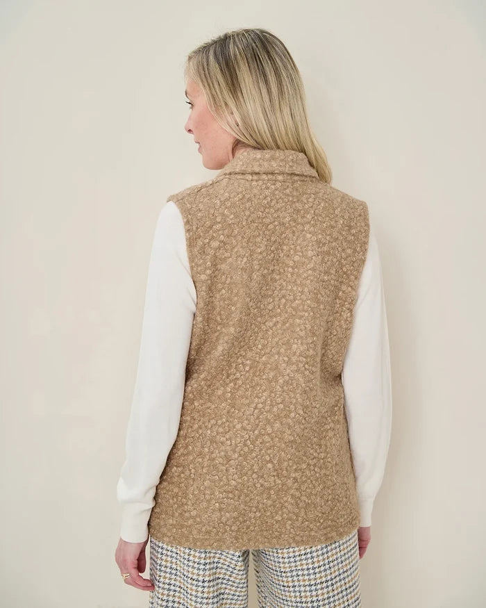Gillian Bouclé Fleece Gilet