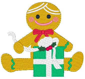Gingerbread Dolls  [4x4] # 10740