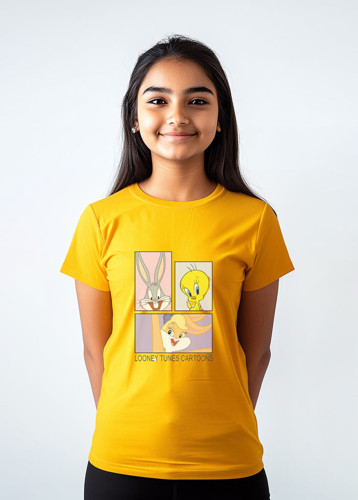 Girls Premium Printed Top  Half Sleeve - Hinz Clothing