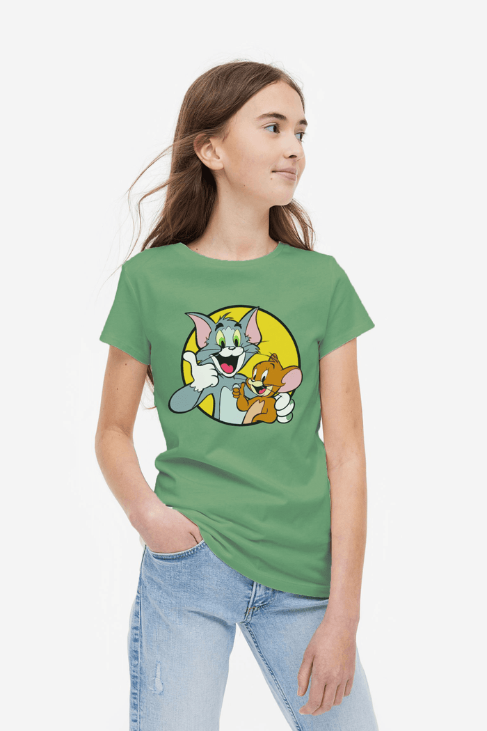 Girls Premium Printed Top  Half Sleeve - Hinz Clothing