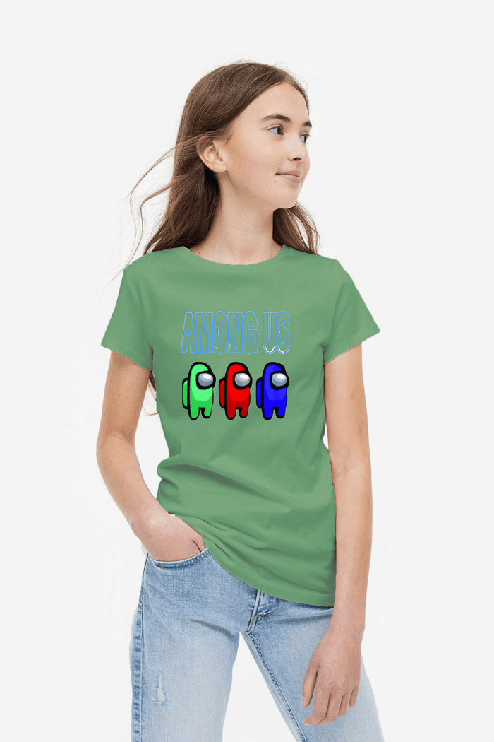 Girls Premium Printed Top  Half Sleeve - Hinz Clothing